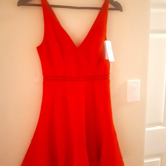 Macy's Red Dress - Picture 1 of 4